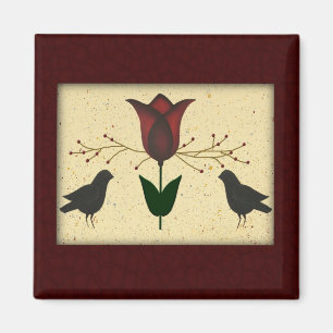 Imán Magnet de arte primitivo