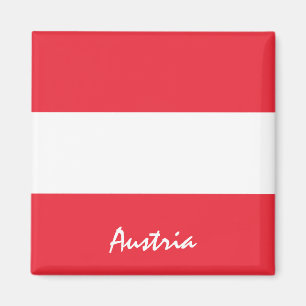 Imán Magnet de bandera austriaca, vacaciones, Austria