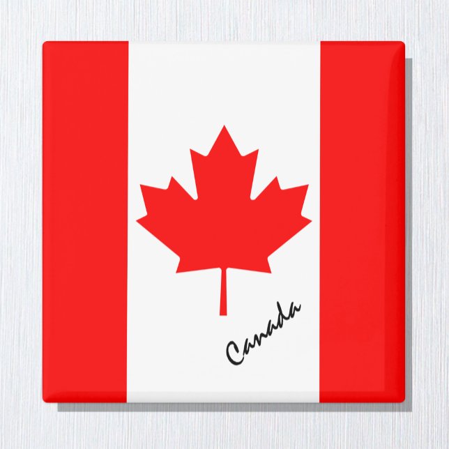 Imán Magnet de Bandera Canadiense, viajes/deportes, Can (Subido por el creador)