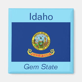 Imán Magnet de Bandera Idaho