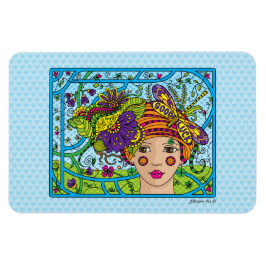 Imán Magnet de buena suerte_flexible 6"x4"