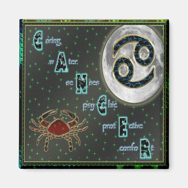 IMÁN MAGNET DE CÁNCER (Frente)