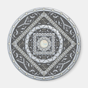 Imán Magnet de Cancer Mandala