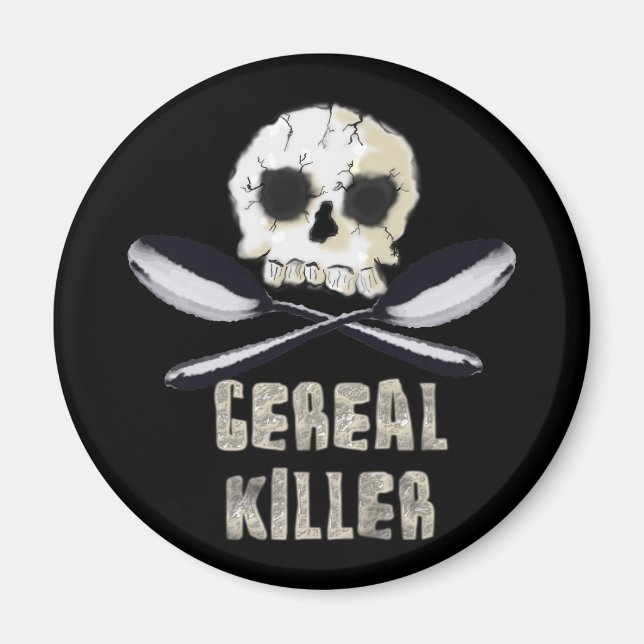 Imán Magnet de Cereales Killer (Frente)