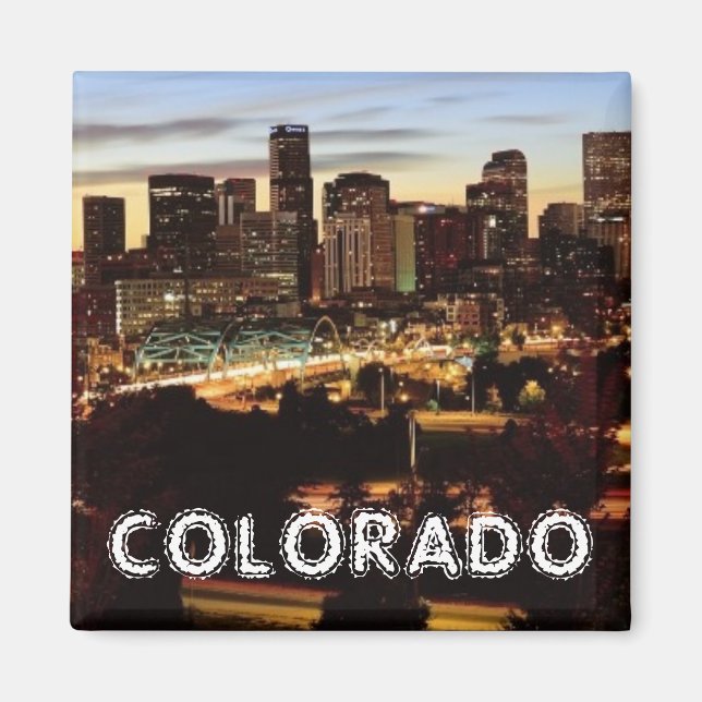 Imán Magnet de Colorado (Frente)