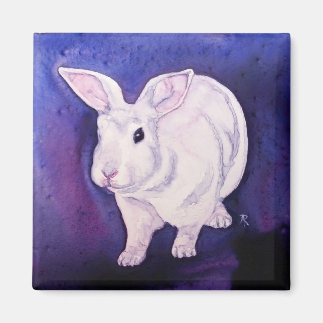 Imán Magnet de conejo conejo conejo conejo conejo conej (Frente)