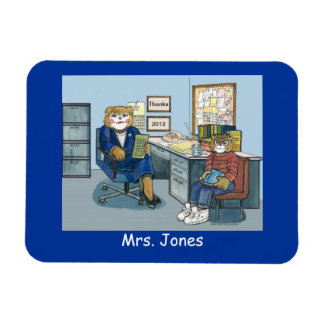 Imán Magnet de Consejero de Orientación, personalizado 