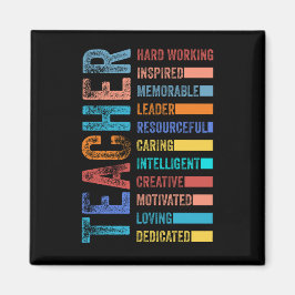 Imán Magnet de Cualidades Docentes