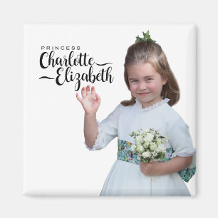 Imán Magnet de cumpleaños 6 de la princesa Charlotte El