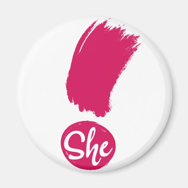 Imán Magnet de exclamación (Frente)