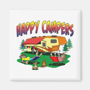 IMÁN ***MAGNET DE FELIZ CAMPER***