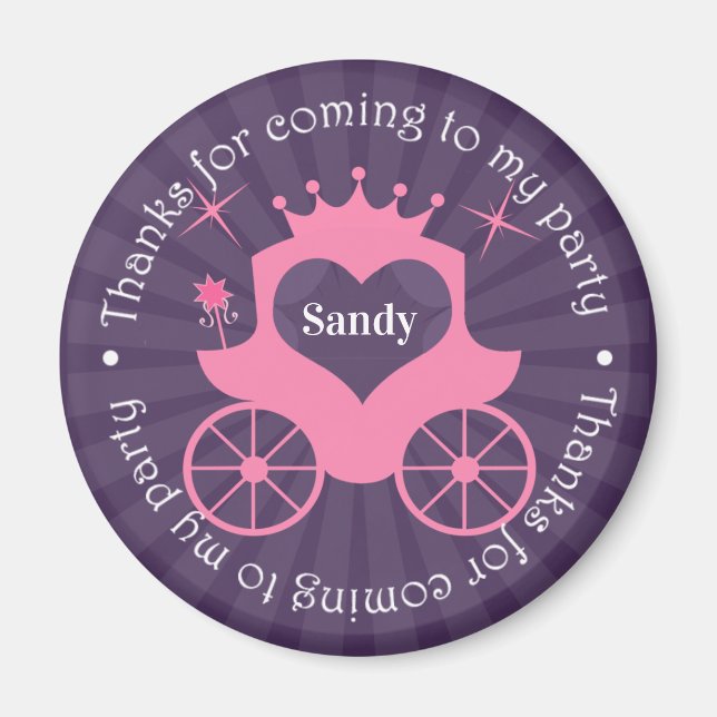 Imán Magnet de fotos Princess (Frente)