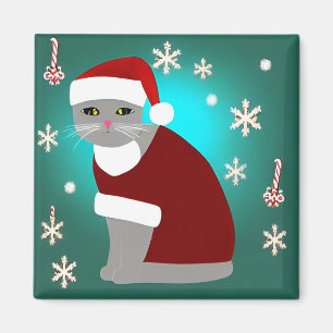 Imán Magnet de gatos de navidades