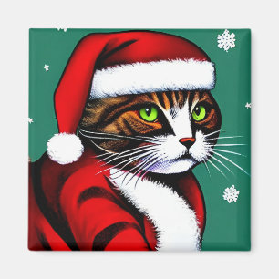 Imán Magnet de gatos de navidades