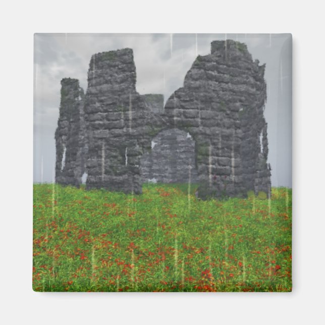 Imán Magnet de guerra olvidada (Frente)