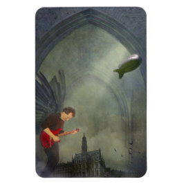 Imán Magnet de guitarra gótica