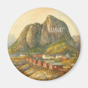 Imán Magnet de Hamnøy, Islas Lofoten, Noruega