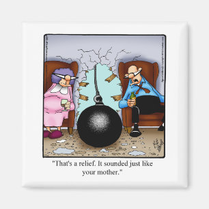 Imán Magnet de Humor de matrimonio divertido Refrigerad