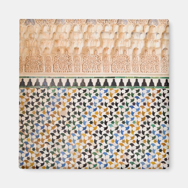 Imán Magnet de inspiración marroquí (Frente)