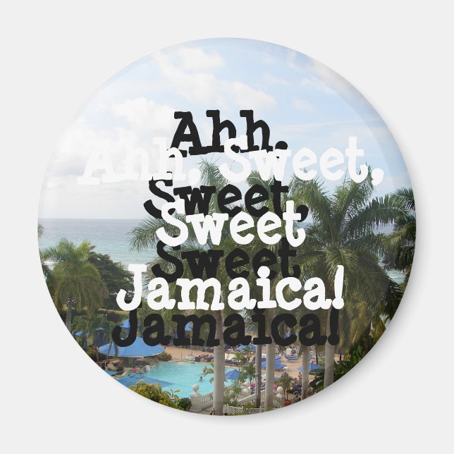 Imán Magnet de Jamaica (Frente)