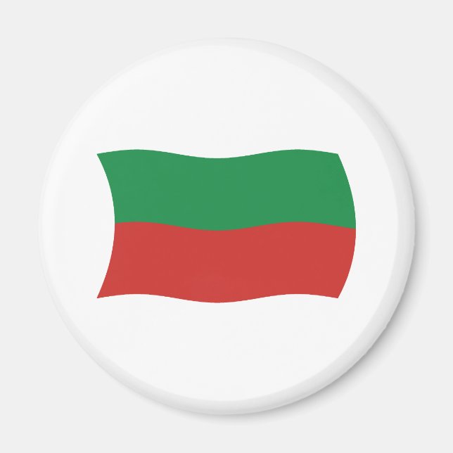 Imán Magnet de la bandera de la nación Sac y Fox (Iowa) (Frente)