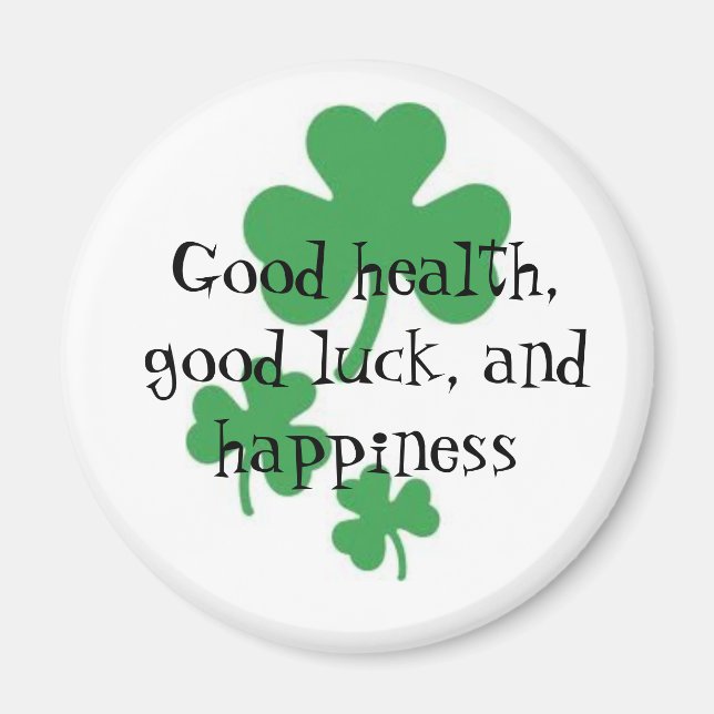 Imán Magnet de la Buena Suerte (Frente)