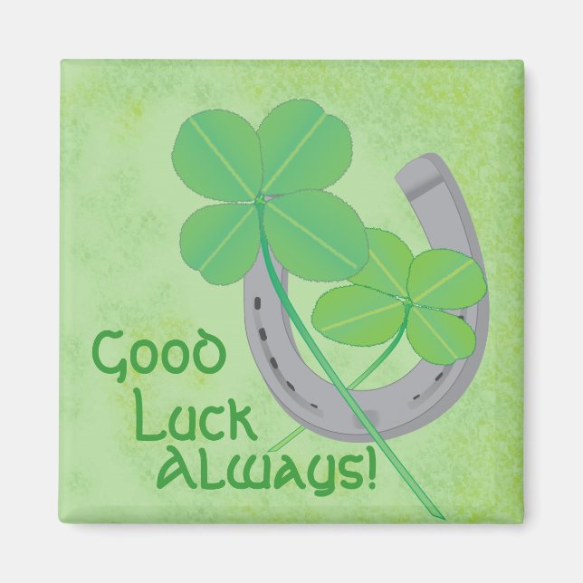 Imán Magnet de la Buena Suerte (Frente)