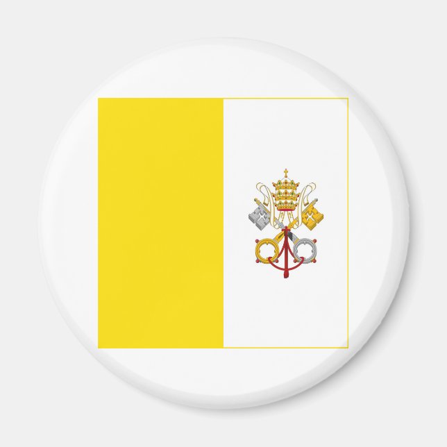 Imán Magnet de la Ciudad del Vaticano (Frente)