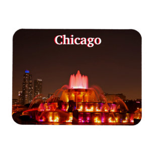 Imán Magnet de la Fuente de Chicago