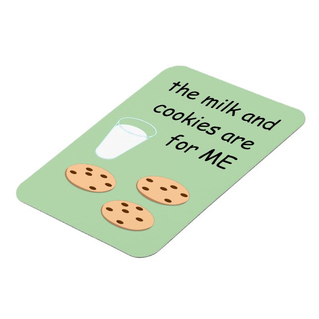 Imán Magnet de la leche y las cookies (Lado Izquierdo)