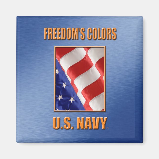 Imán Magnet de la Marina de Estados Unidos (Frente)