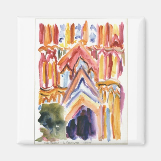 Imán Magnet de La Parroquia (Frente)