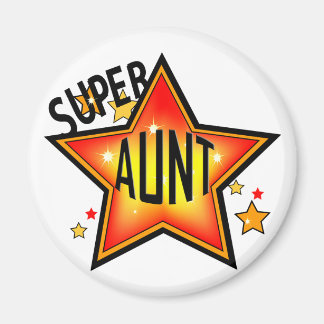 Imán Magnet de la tía Super Star