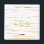 Imán Magnet de Liminalidad del poeta Adiela Akoo<br><div class="desc">El imán de la Liminalidad del poeta Adiela Akoo - 'Liminality denota una exploración del yo en el camino a convertirse. Es el tema central de todos mis escritos - el camino accidentado para convertirme. Cada línea inestable que recuerda una lección, cada lección es un paso hacia arriba. Es un...</div>