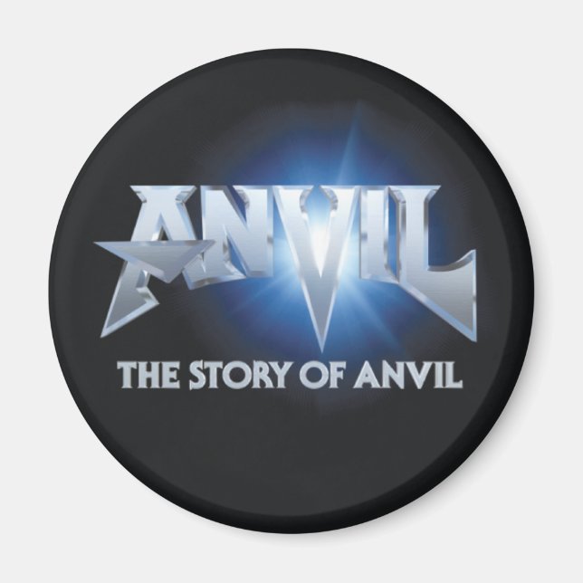 IMÁN MAGNET DE LOGO DE PELÍCULA ANVIAL NEGRA (Frente)
