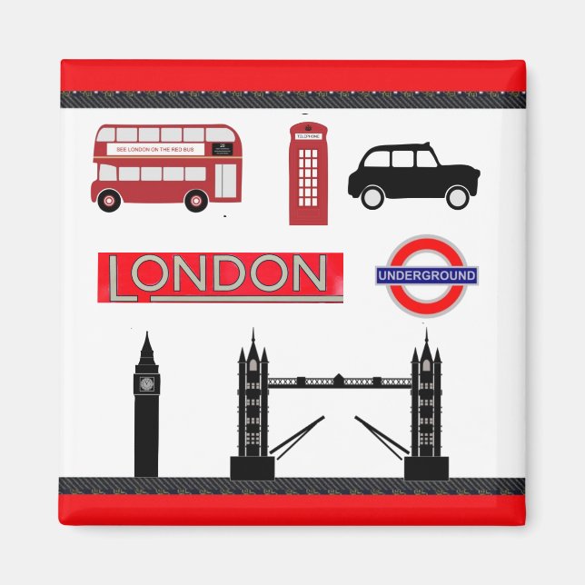 Imán Magnet de Londres (Frente)