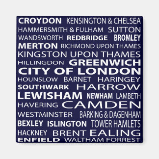 Imán Magnet de los Boroughs de Londres