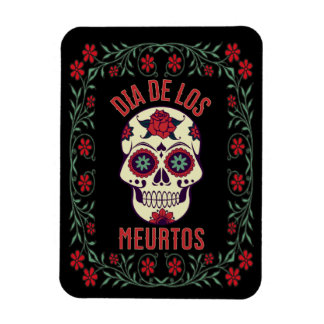 Imán Magnet de los Muertos Sugar Skull