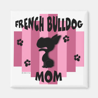 Imán Magnet de mamá del Bulldog francés