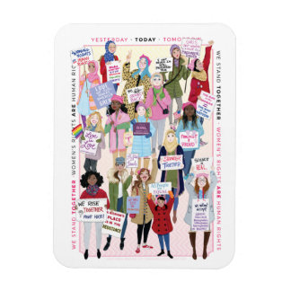 Imán Magnet de Marcha de Mujeres
