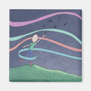 Imán Magnet de música y melodía