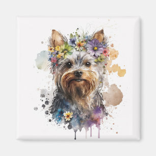 Imán Magnet de Nevera de Yorkie