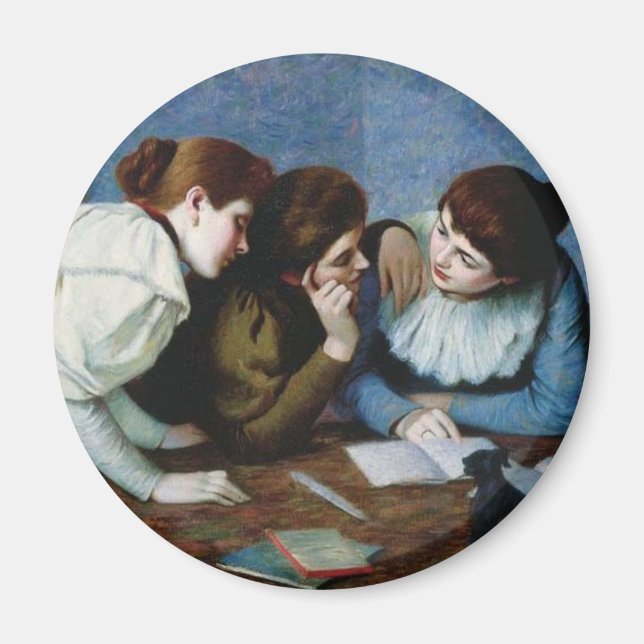 Imán Magnet de noticias de PMS (Frente)