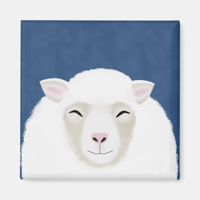 Imán Magnet de oveja (Frente)