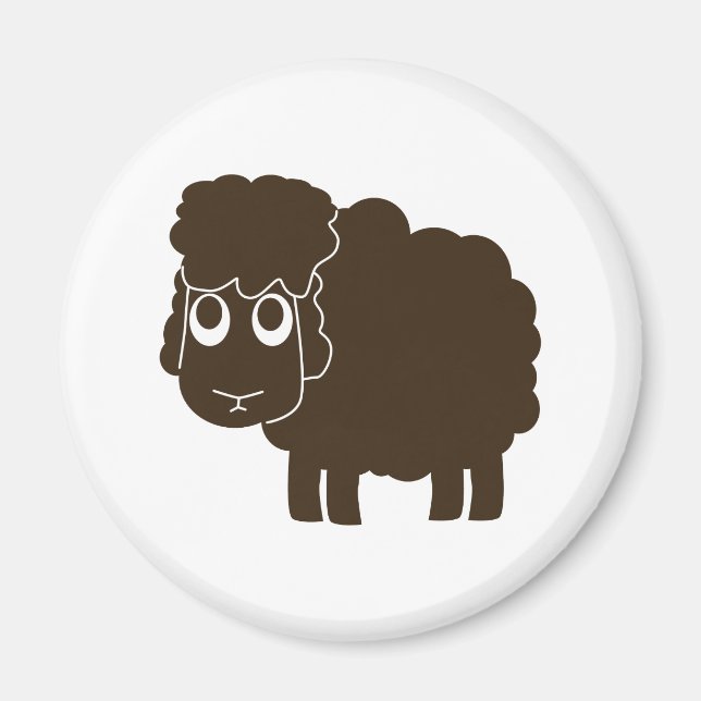 Imán Magnet de oveja (Frente)