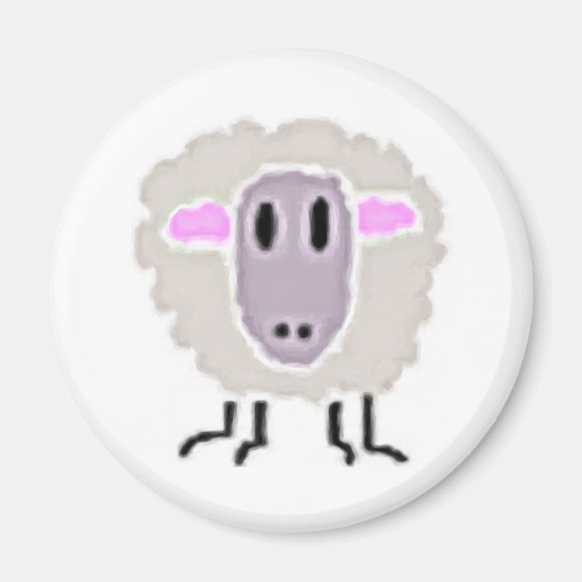 Imán Magnet de oveja (Frente)
