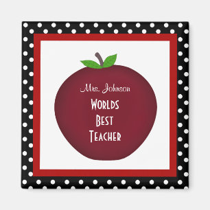 Imán Magnet de profesor personalizado