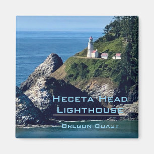 Imán Magnet de recuerdo:  Faro Heceta Head, O