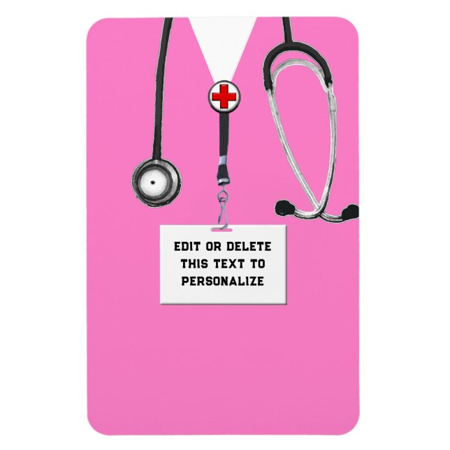 Imán Magnet de regalo de enfermería personalizado (Vertical)