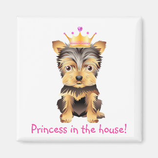 Imán Magnet de regalo de la princesa de perro de juguet